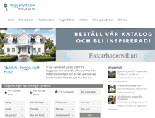 Tablet Screenshot of bygganytt.com